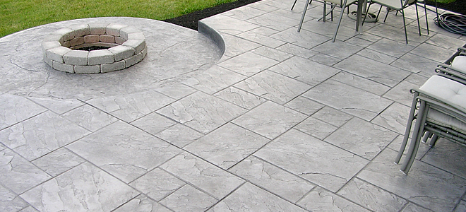 Stamped Concrete Patio